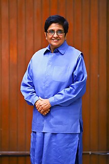 Kiran Bedi Indian police officer, social activist and politician