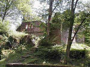 Central castle of Eberbach Castle