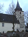 former church / town hall, memorial