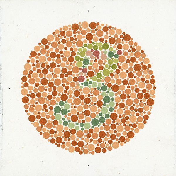 File:Eight Ishihara charts for testing colour blindness, Europe Wellcome L0059161.jpg