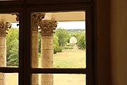 Deutsch: Blick aus dem zweiten Geschoß beim Schloss Esterhazy, Eisenstadt