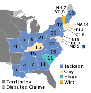 1832 United States presidential election 12th quadrennial U.S. presidential election