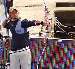 Brady Ellison vuonna 2010 kilpailussa Porečissa Kroatiassa.