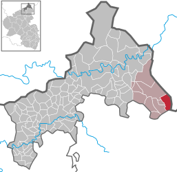 Emmerzhausen - Carte