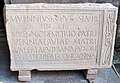 tomba di M.Vennio Rufo per sé, il padre, la madre, la moglie e la concubina (da Telese)