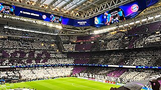 <span class="mw-page-title-main">Santiago Bernabéu Stadium</span> Real Madrids home ground, stadium in Madrid