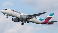 Eurowings Europe Airbus A320 OE-IQC (33397286855).jpg