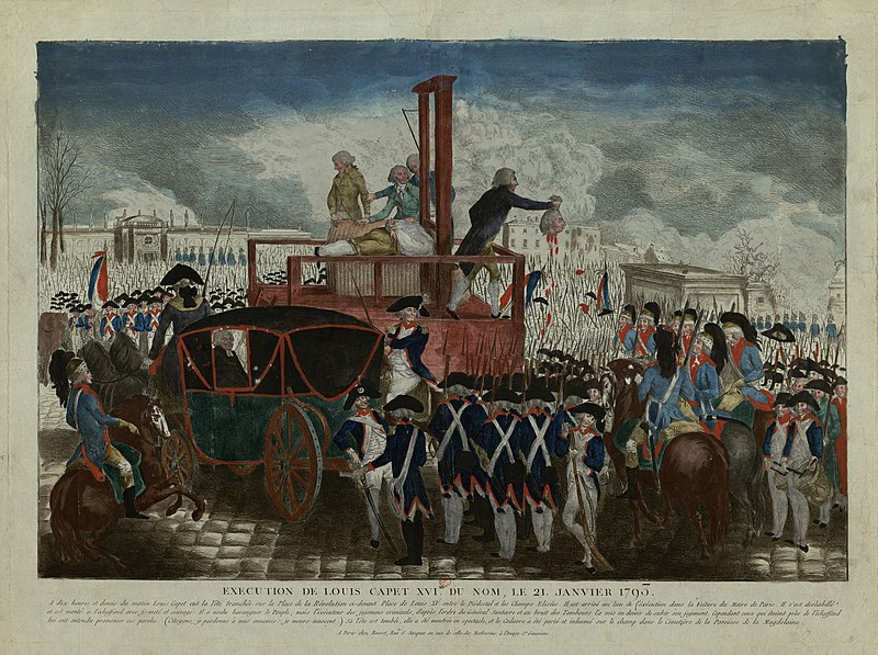 File:Exécution de Louis Capet XVI.me du nom, le 21 janvier 1793.jpg