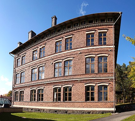 One of the buildings of the University of Jyväskylä, from Jyväskylä (Finland)