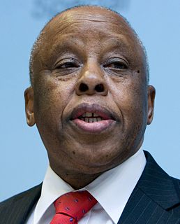 Festus Mogae President of Botswana from 1998 to 2008