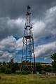 English: Former jammer tower, used in the Soviet Union to jam western radio stations. Now used to carry cell antennas. Minsk, Belarus Беларуская: Былая глушылка. Мінск, Беларусь Русский: Бывшая глушилка. Минск, Беларусь