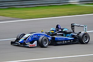 Formula 3 Cup Racecar (Dallara F311/VW Power Engine) of Dennis van de Laar at Nürburgring 2012
