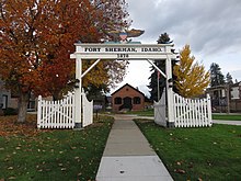 Gate of Fort Sherman