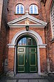 Entrance to the church