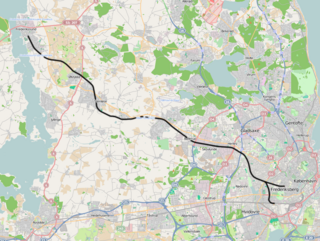 <span class="mw-page-title-main">Frederikssundbanen</span> Railway line in Denmark