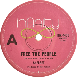 <span class="mw-page-title-main">Free the People (Sherbet song)</span> 1971 single by Sherbet