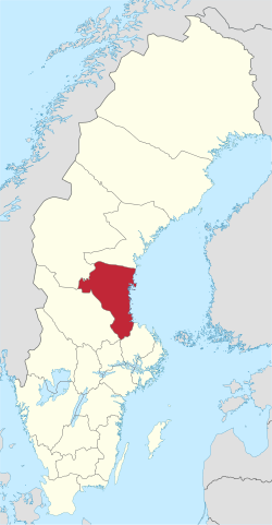 Gävleborg County in Sweden