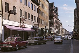 Sabis butik, Götgatan 29, 1971.