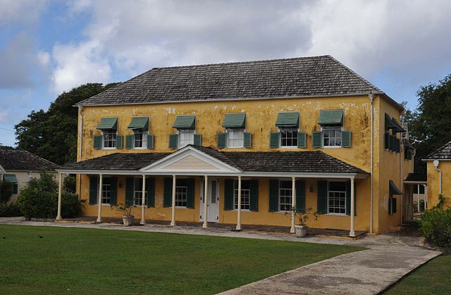 George Washington House was visited by George Washington in 1751, in what is believed to have been his only trip outside the present-day United States