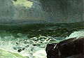 Deutsch: George Wesley Bellows: Nahender Regen , 1913, Öl auf Leinwand.