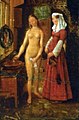 揚·范艾克《女人（可能為拔示巴）洗澡》，原畫（創作於1420年代末至1430年代初）遺失