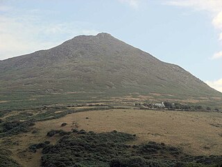 Carn Fadryn mountain in United Kingdom