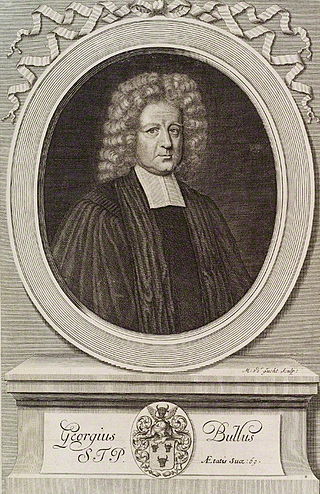 <span class="mw-page-title-main">George Bull</span> English Bishop of St Davids (1634–1710)