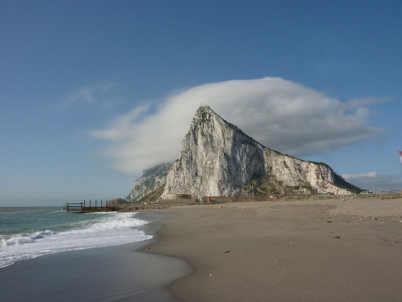 File:Gibraltar from La Linea - The Levant - panoramio.jpg