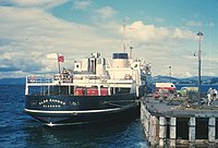 Glen Sannox at Fairlie Pier, Summer 1957 (geograph 1924747).jpg