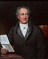 Johann Wolfgang von Goethe, Ölgemälde von Joseph Karl Stieler, 1828[