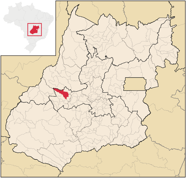 Localização de Fazenda Nova em Goiás