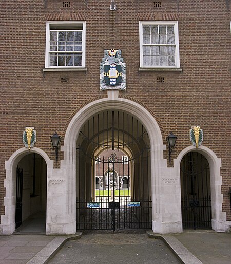 Goodenough College entrance