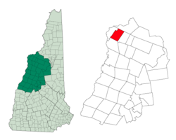 Grafton County, New Hampshire'daki yer