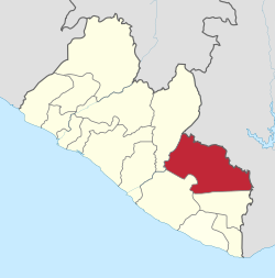 Lokasi di Liberia