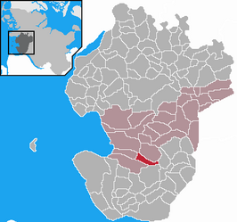 Kaart van Gudendorf