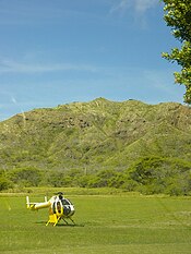 HFD helicopter in Diamond Head, 2007 HFD helicopter.jpg