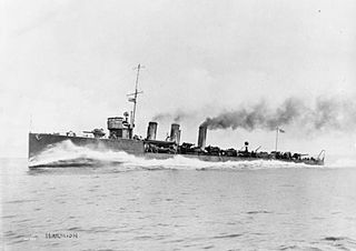 HMS <i>Moresby</i> British M-Class destroyer, WW1