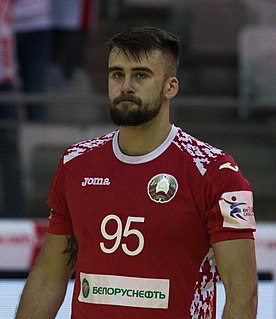 Vadim Gayduchenko Belarusian handball player