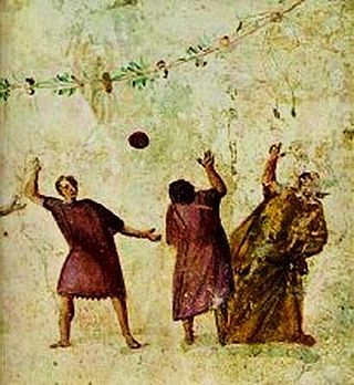 <i>Harpastum</i> Ball game played in the Roman Empire