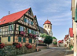 Skyline of Oberriexingen