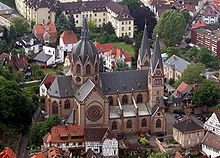 La « cathédrale de la Bergstraße », Saint-Pierre (St. Peter).