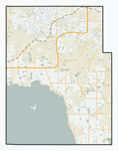 Hillsboro № 132 qishloq munitsipaliteti Hillsboro № 132 da joylashgan