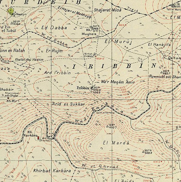 File:Historical map series for the area of Khirbat Iribbin (1940s).jpg