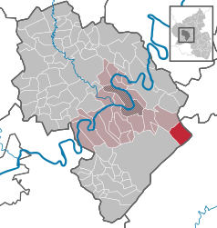 Hochscheid – Mappa