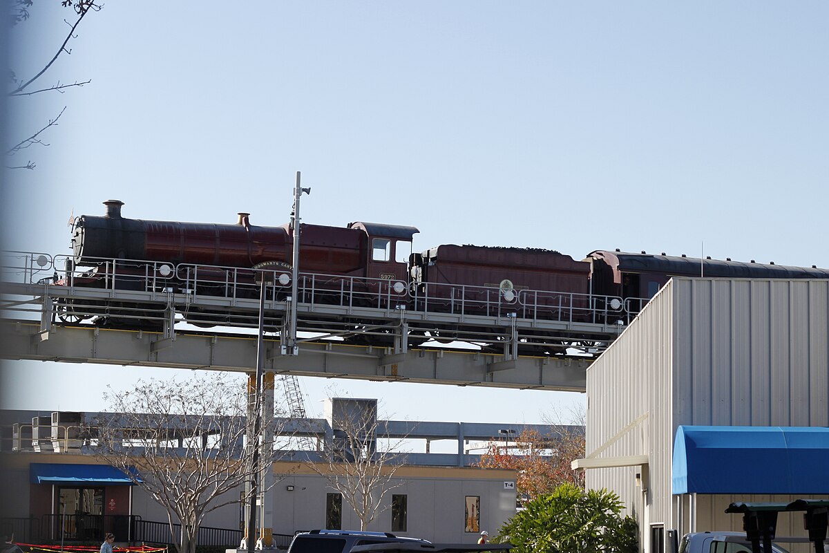 The lower half of the photograph shows industrial office buildings， with a small label 