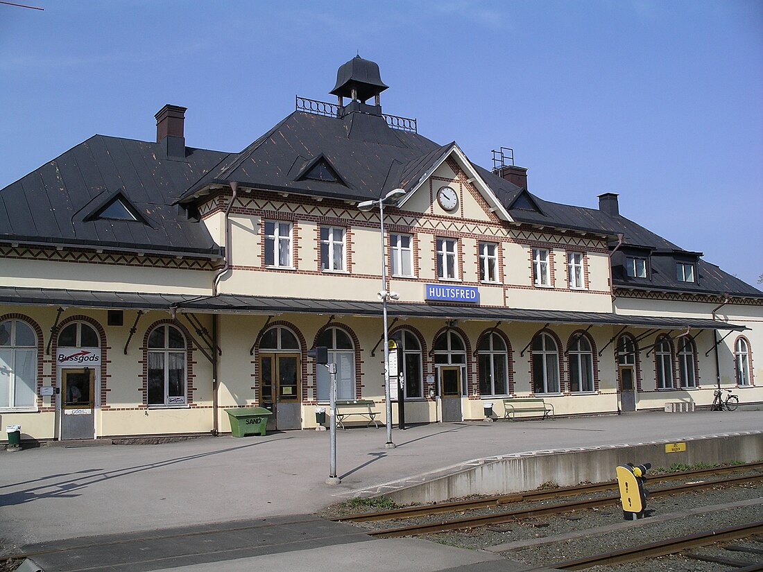 Bahnstrecke Hultsfred–Västervik