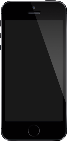 File:IPhone 5s Black.png