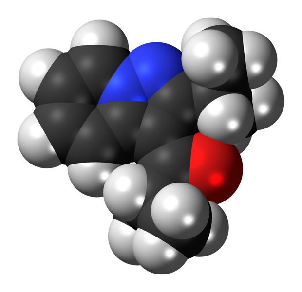 File:Ibudilast molecule spacefill.png