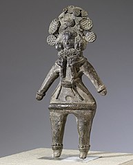 Déesse mère (terre cuite) de Mathura, IIIe siècle av. J.-C.