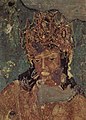 印度阿旃陀石窟的金刚手菩萨壁画